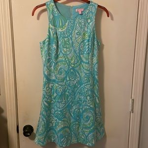 Lilly Pulitzer blue dress, size M